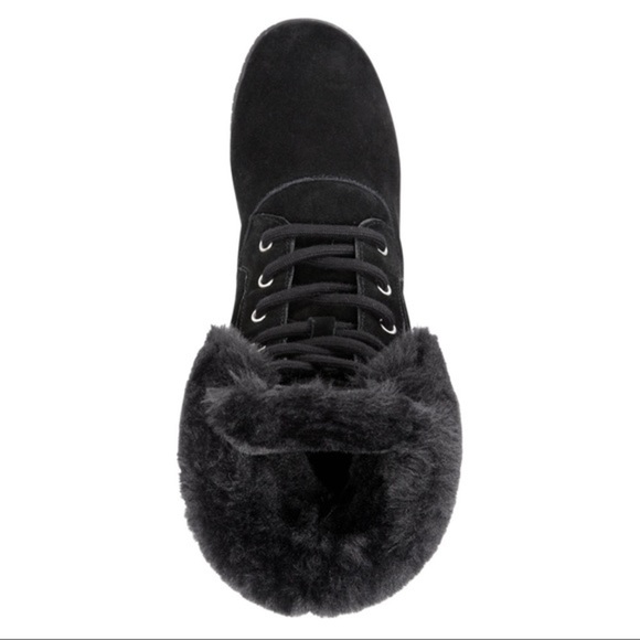 New Style & Co Angiee Lace-Up Cold Weather Boots - Picture 4 of 6